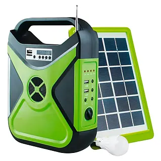 Portable Solar Power Generator Kit
