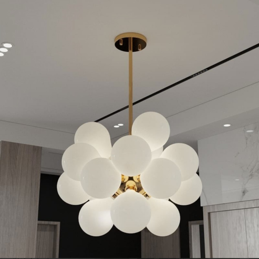 Modern Globe Chandelier