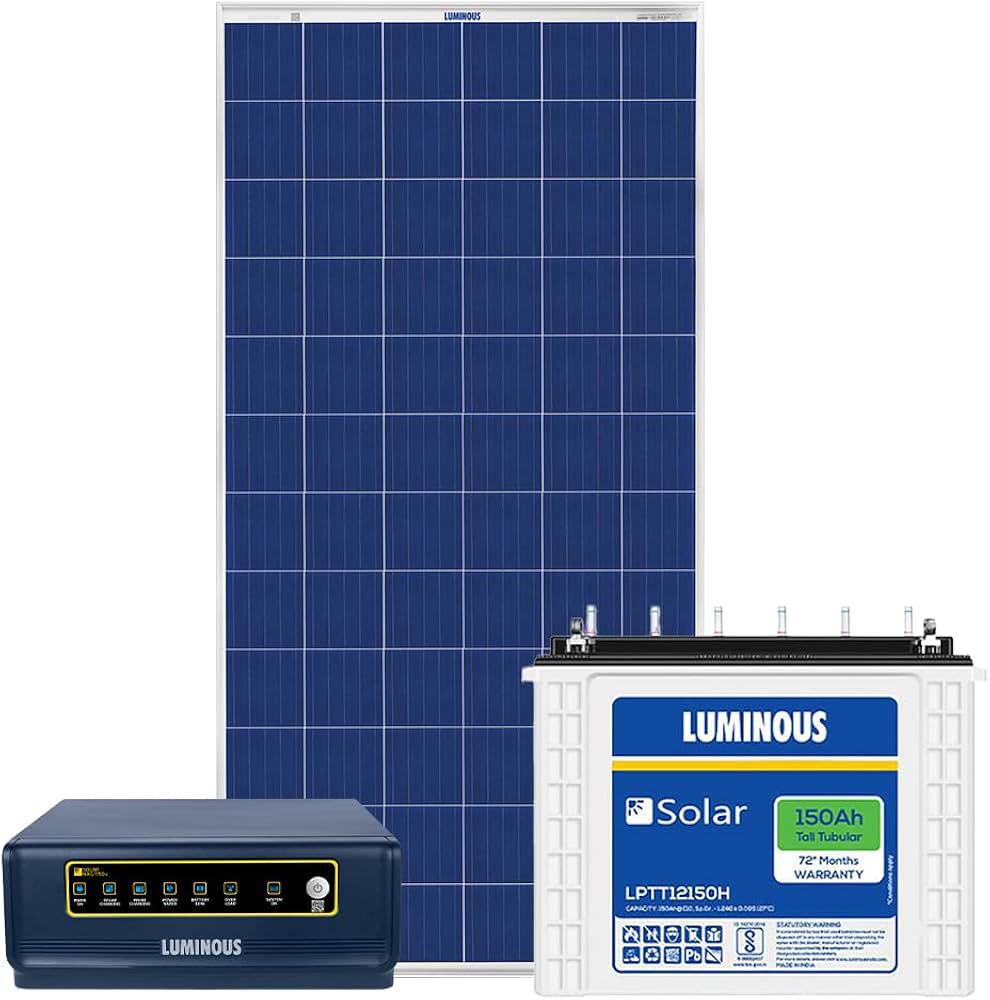 Luminous Solar Home Power Kit