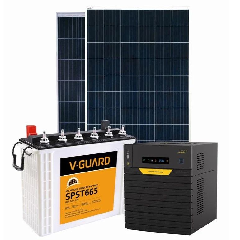 Solar Power Kit with Battery & Inverter
