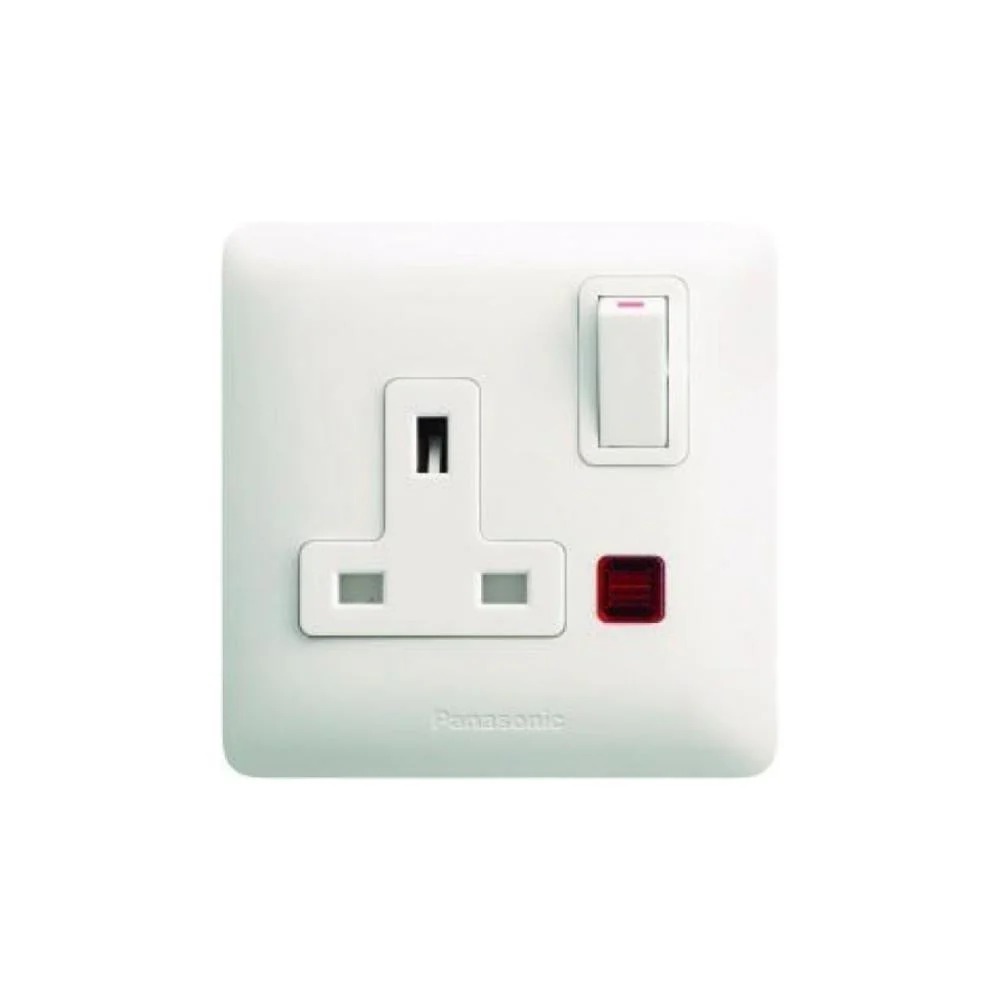 Panasonic UK Power Socket with Switch