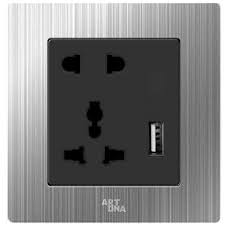 Universal Wall Power Socket with USB Port