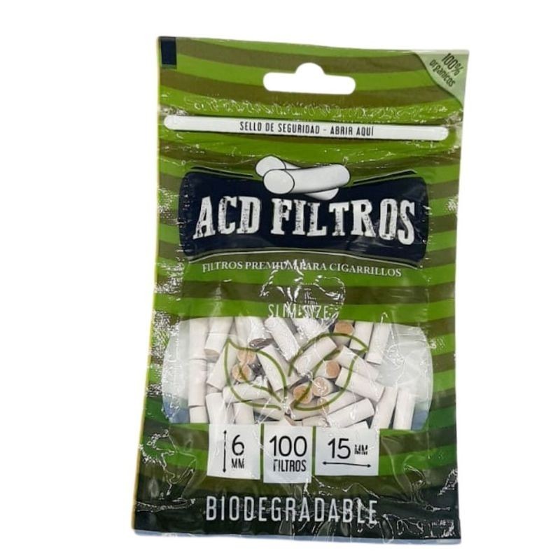 Filtros ACD Biodegradables