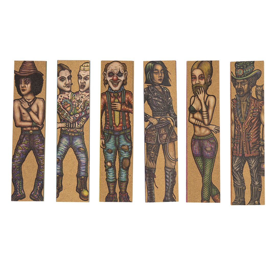 Hojillas 1/4 Lion Rolling Circus Brown