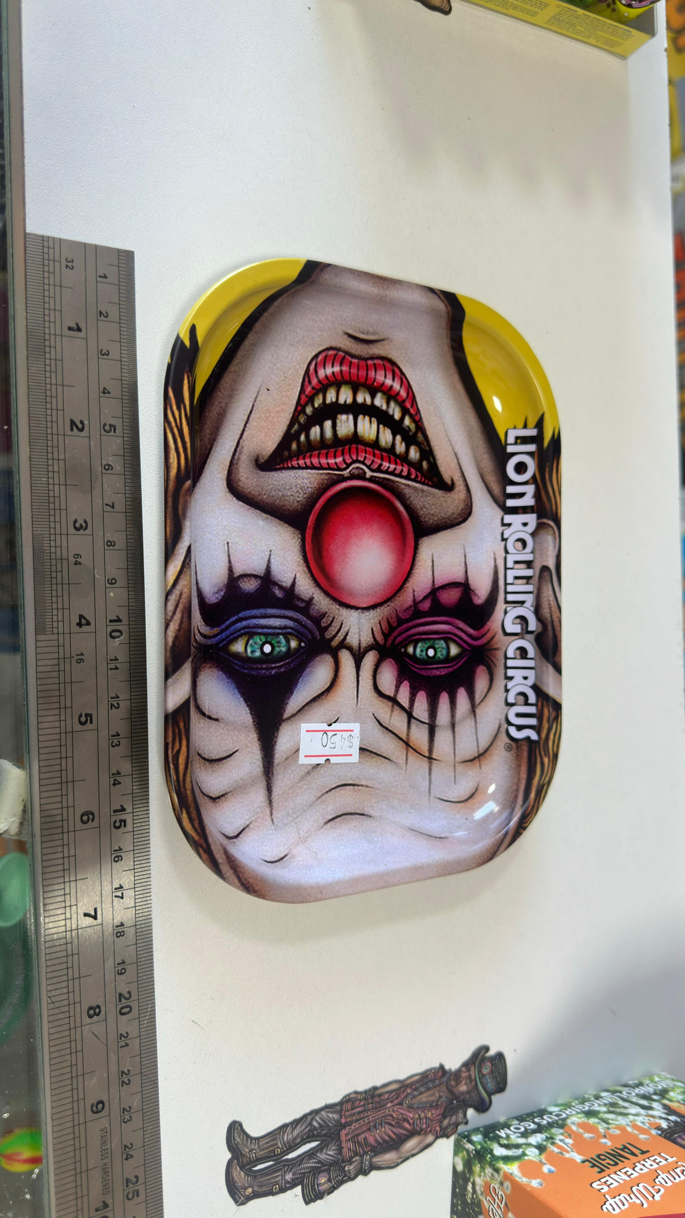 Bandeja Metalica Lion Rolling Circus 