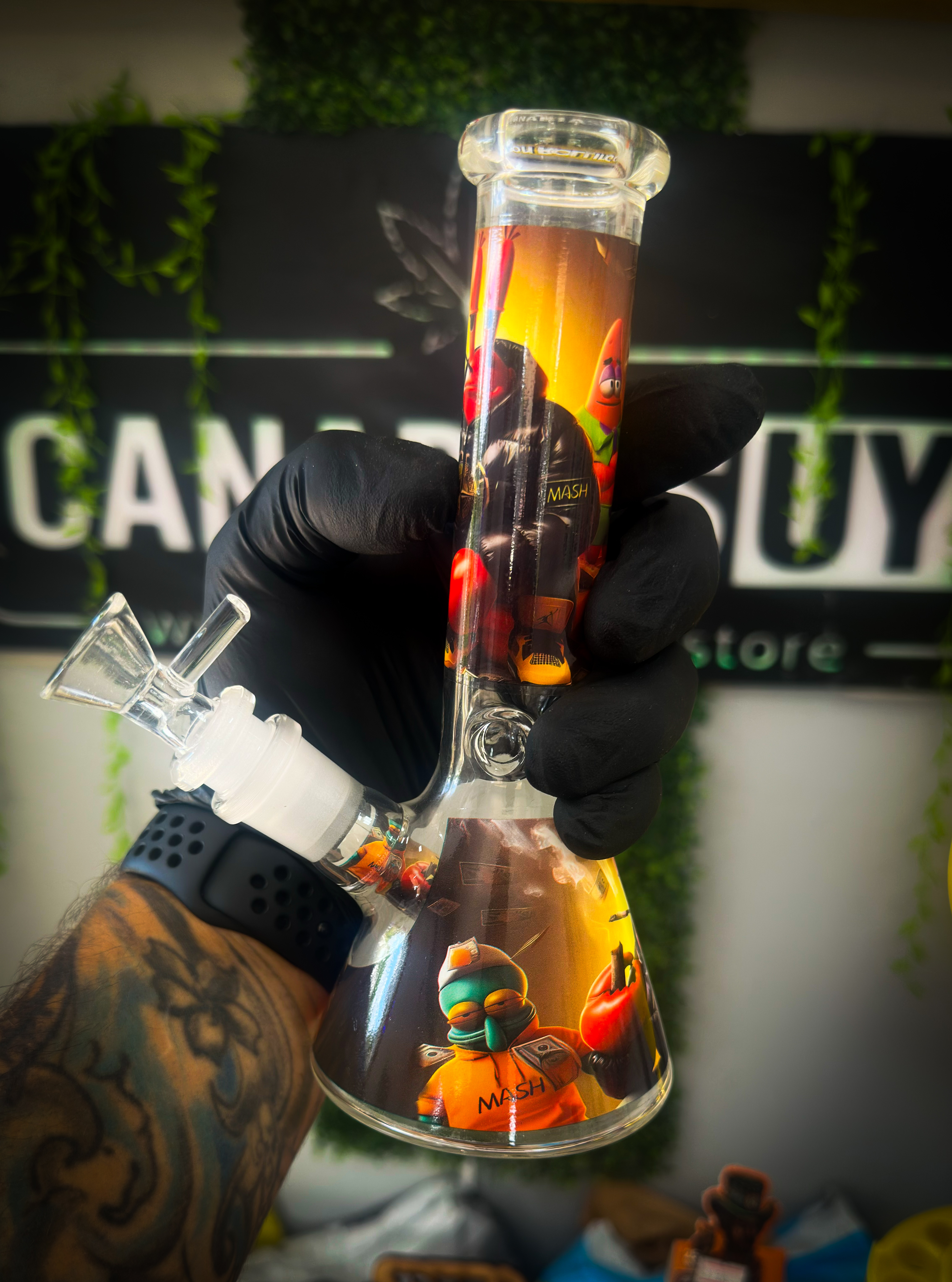 Set de Bong de Vidrio