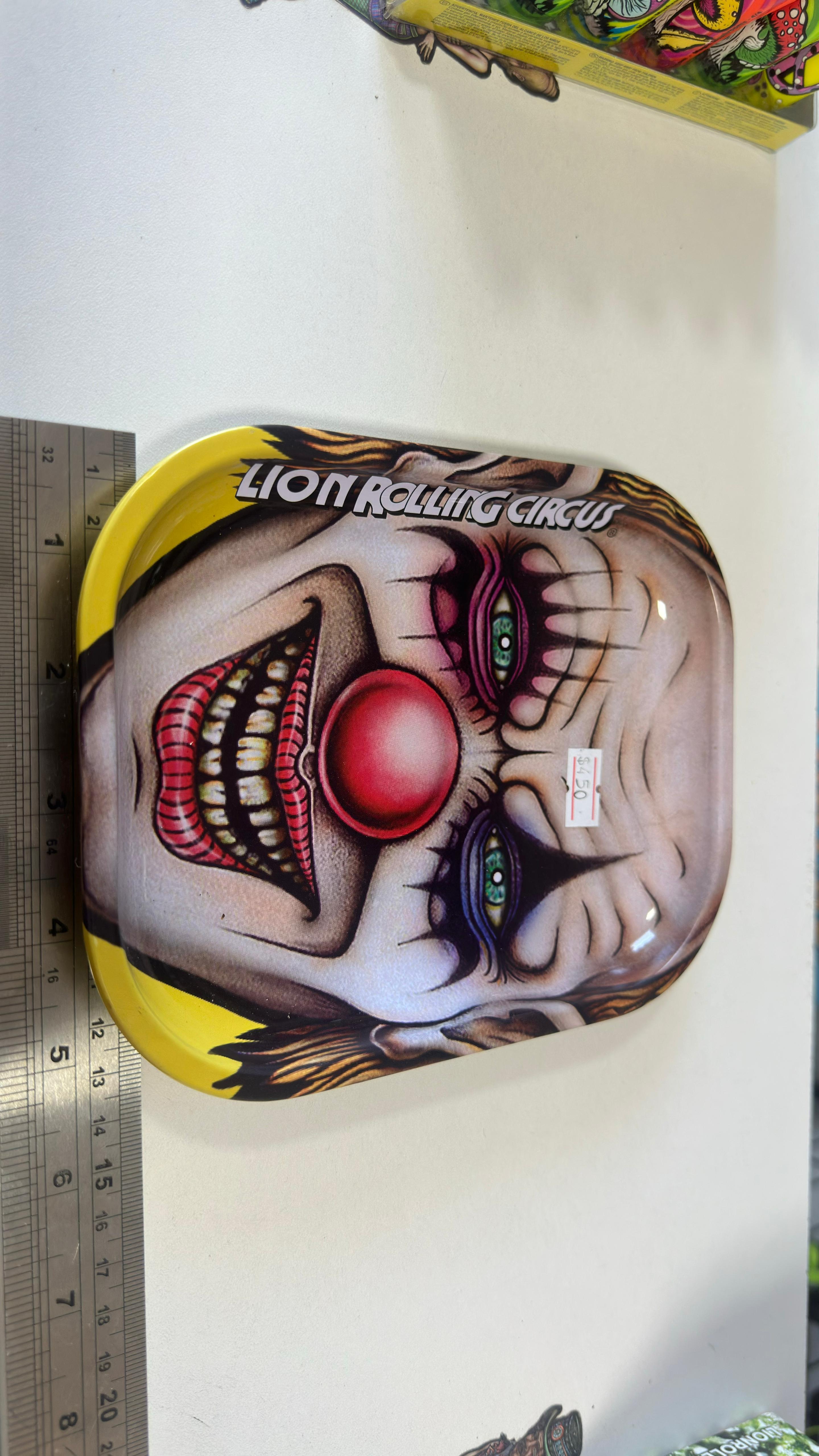 Bandeja Metalica Lion Rolling Circus 