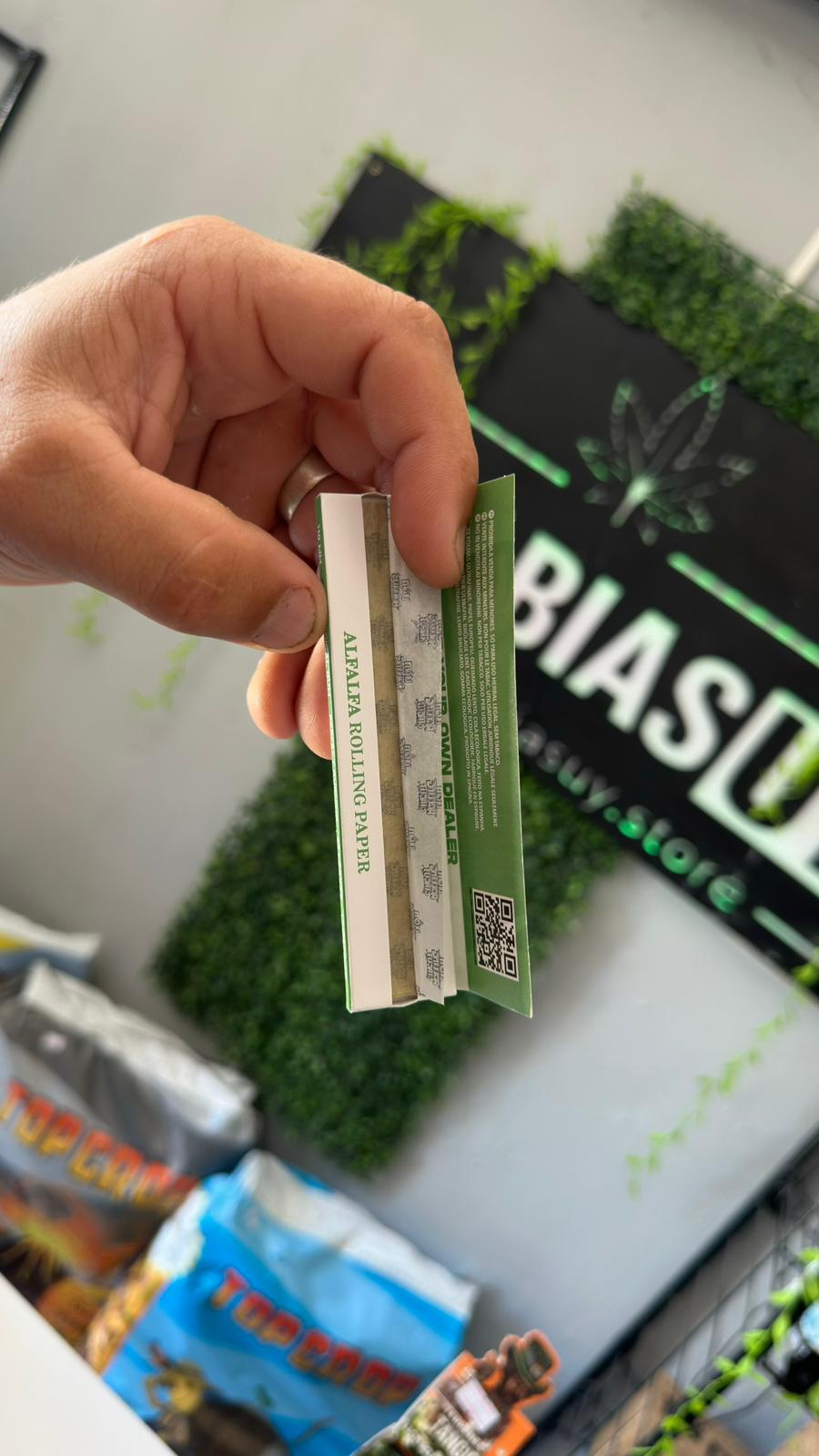  Hojillas Alfalfa – Natural Rolling Paper 