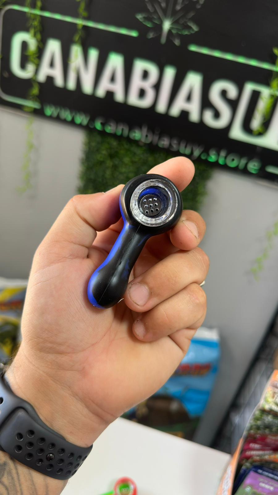 Pipa de Mano Silicona