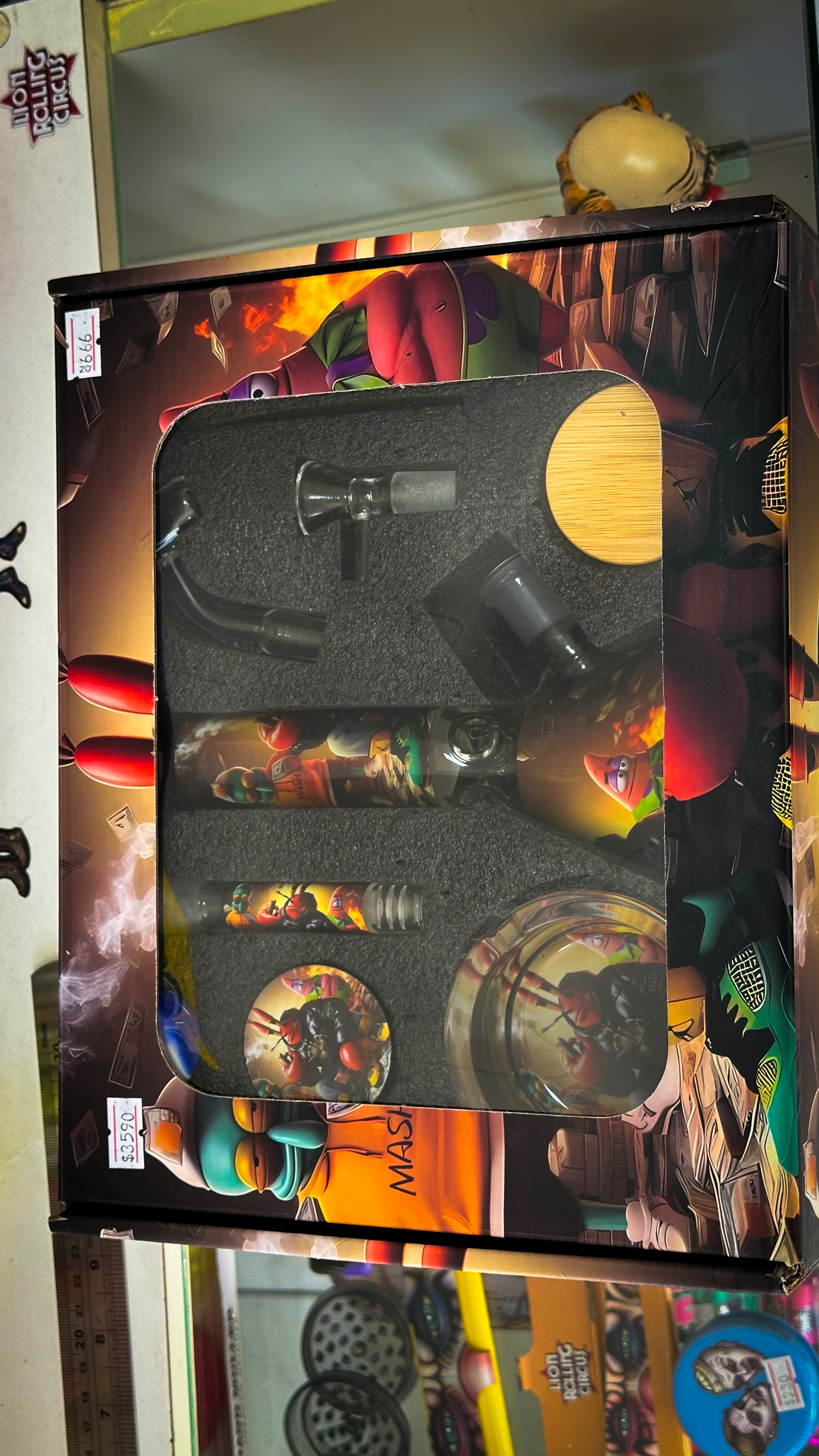 Set de Bong de Vidrio