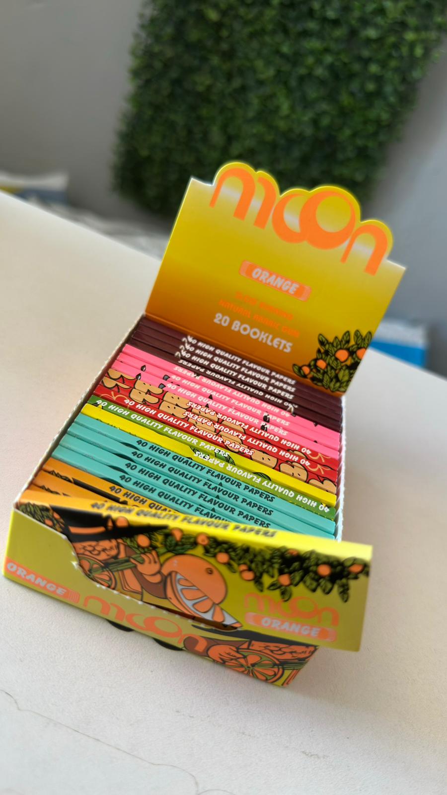 Hojillas saborizadas