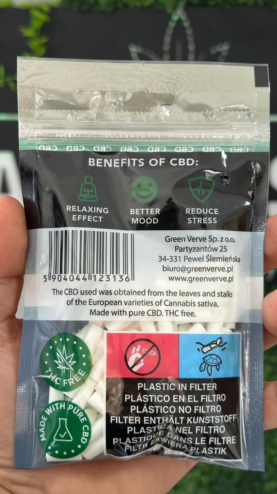 Filtros Con CBD Golden Filters