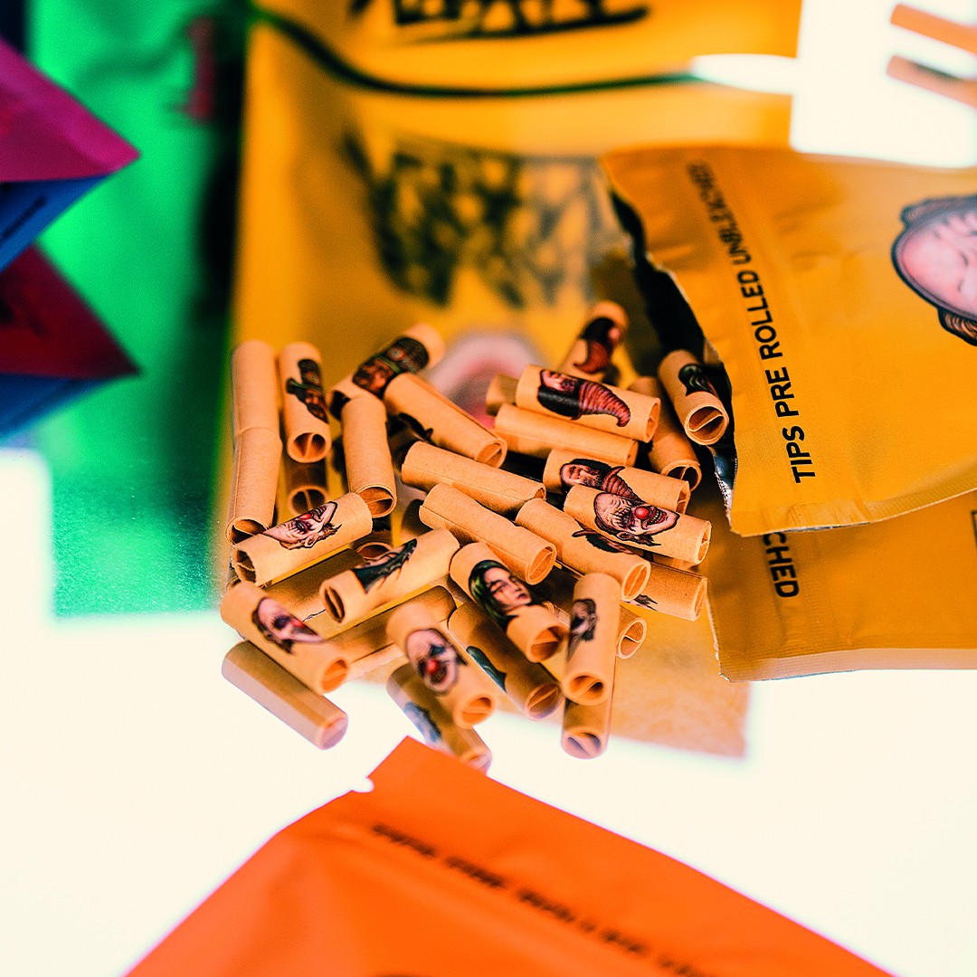 Filtros Pre Rolled Lion Rolling Circus Pack (55 Unidades)