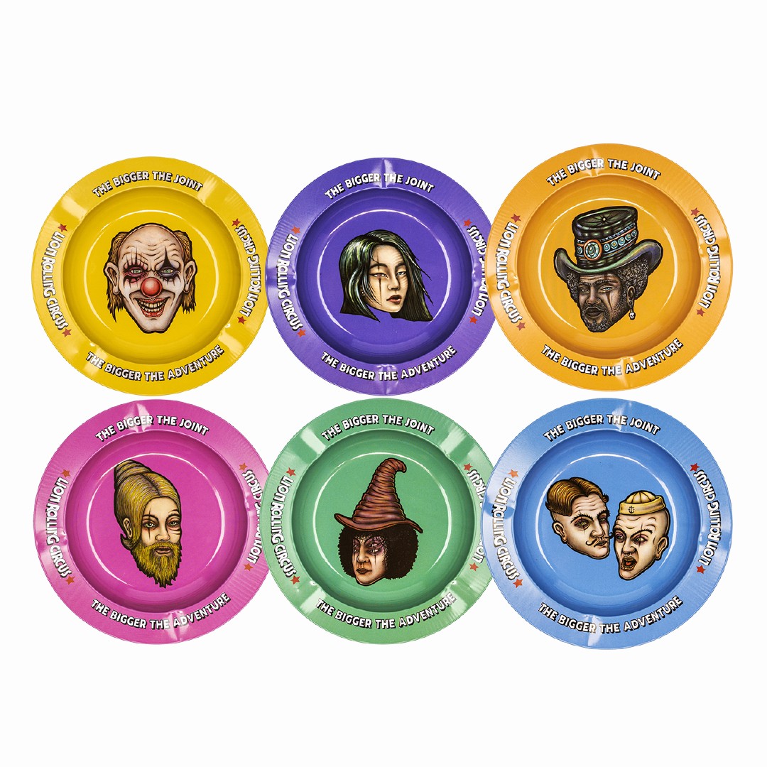 Ceniceros Metalico Lion Rolling Circus Original