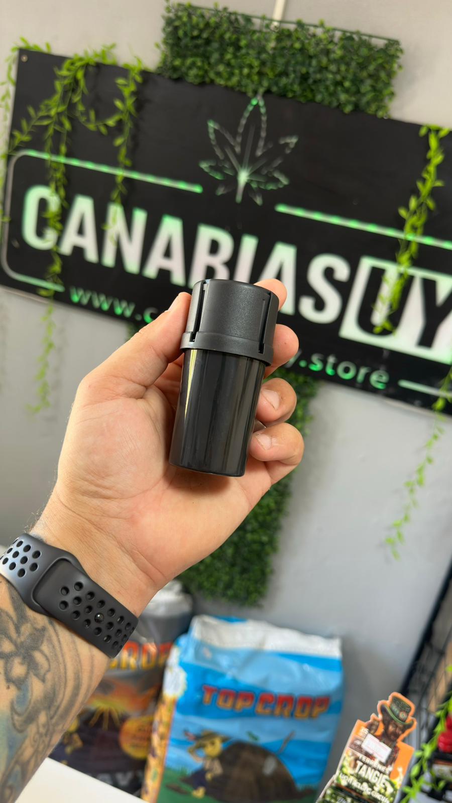 Grinder Contenedor Moledor 2 en 1