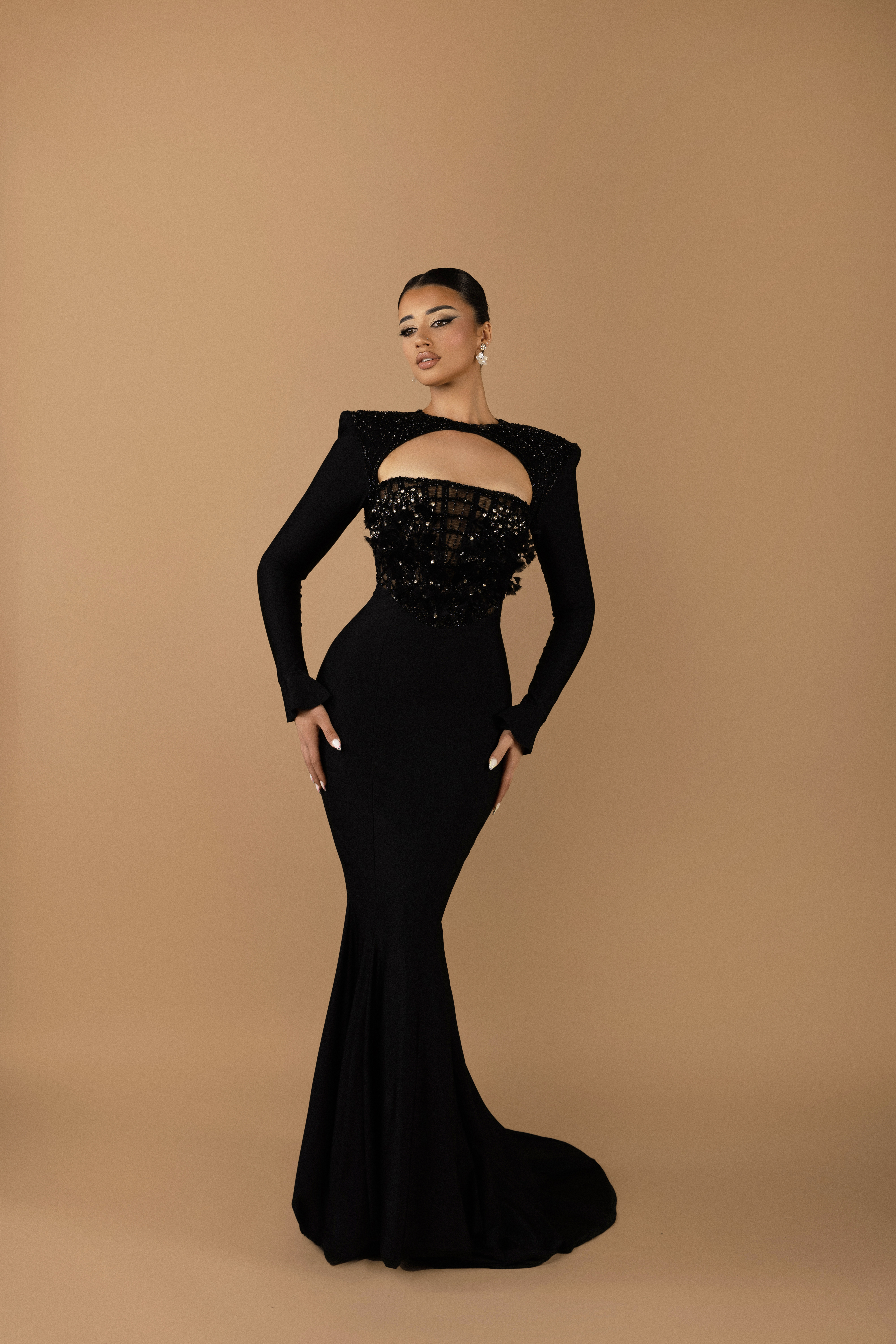 Asael Collection - Black Odette Dress