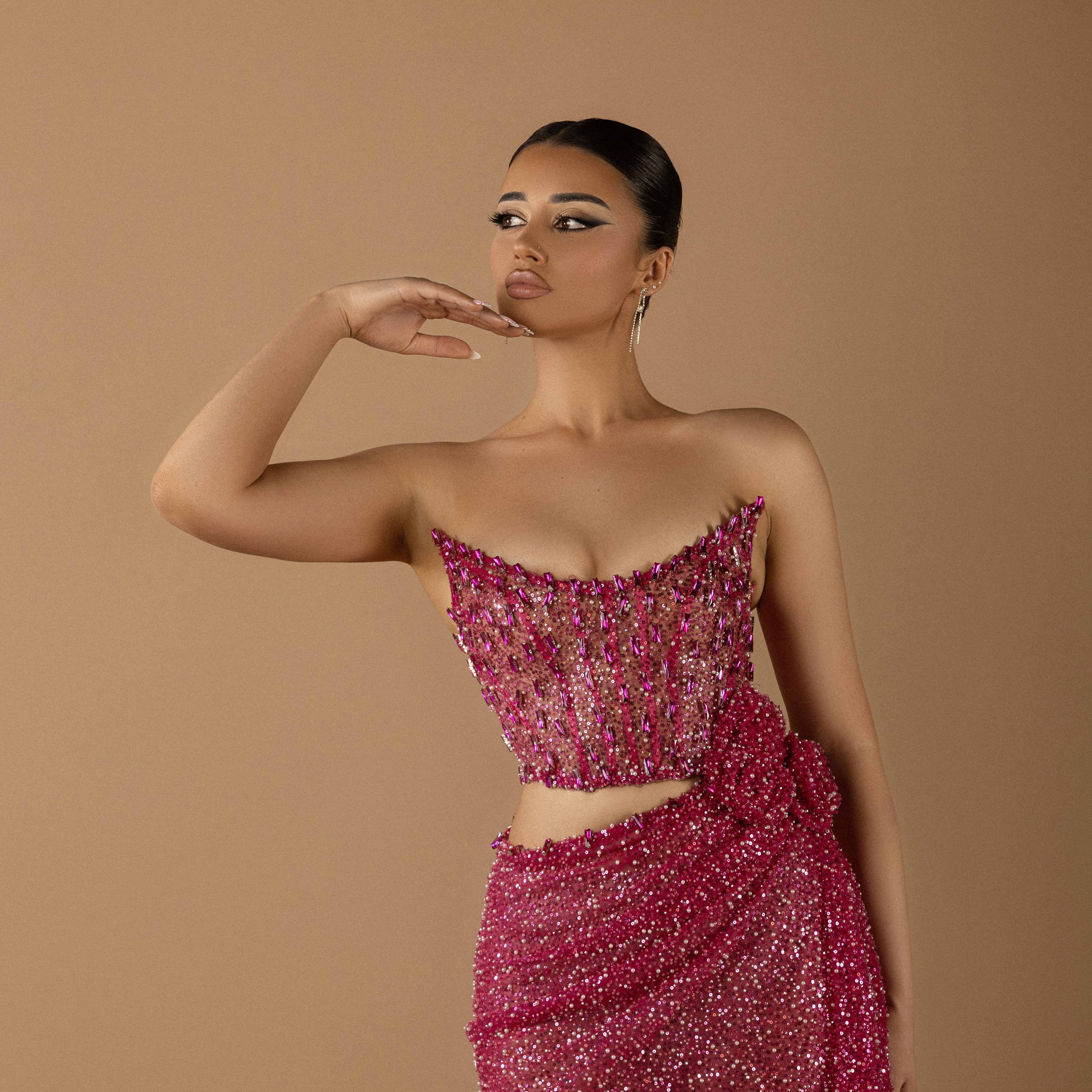 Asael Collection - Scarlet Fire Dress