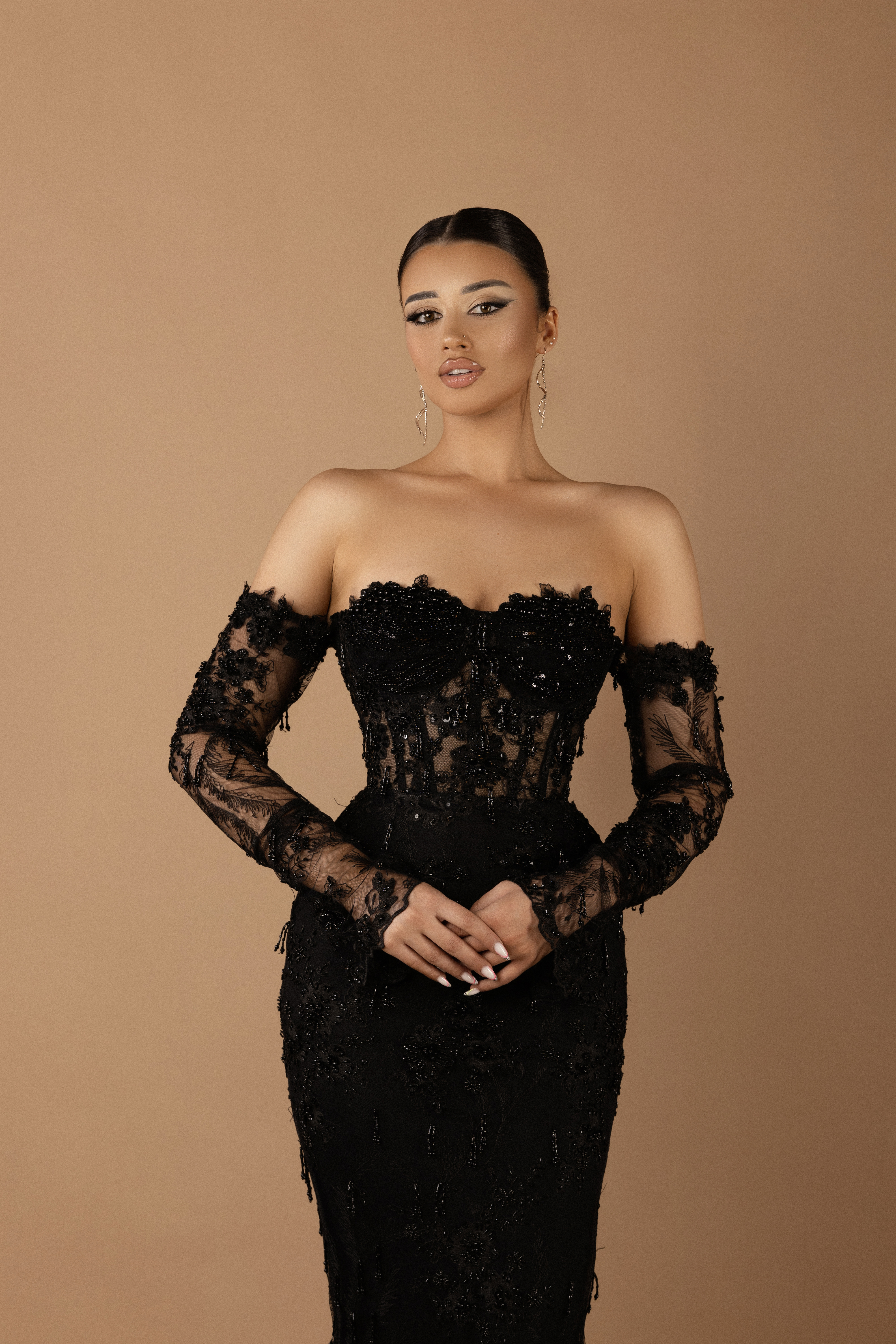 Asael Collection - Black Odette Dress