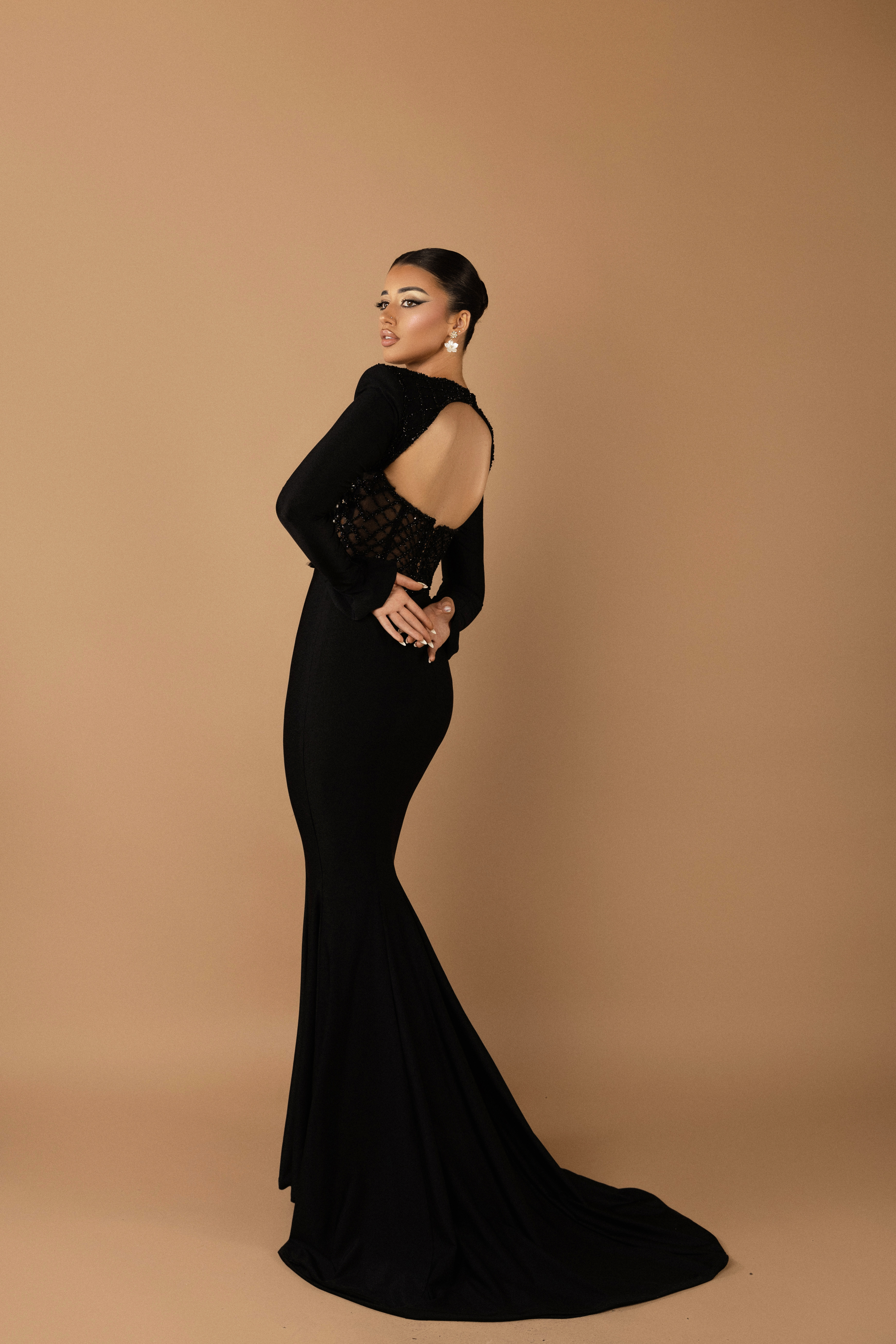 Asael Collection - Black Odette Dress