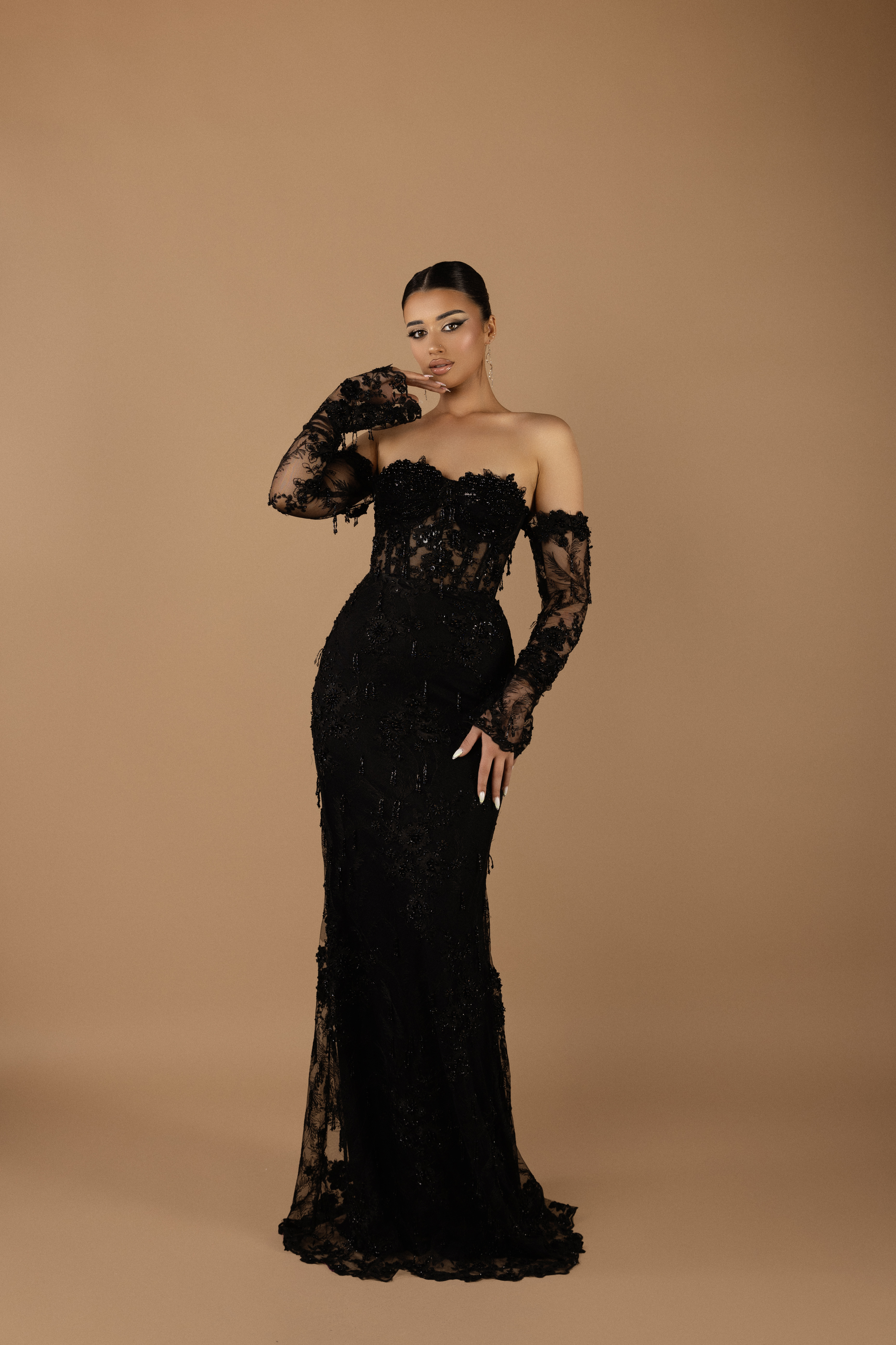 Asael Collection - Black Odette Dress