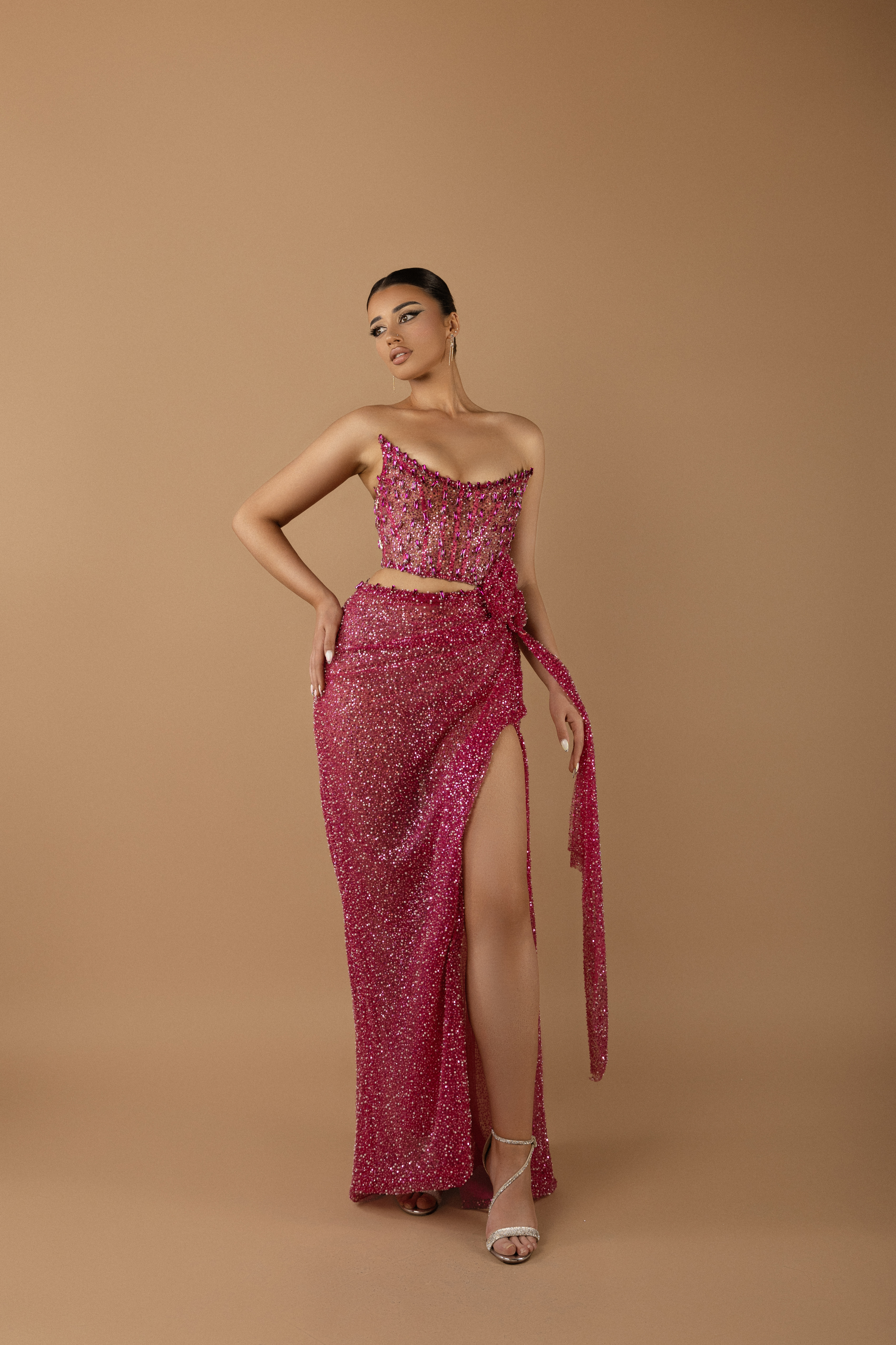 Asael Collection - Scarlet Fire Dress