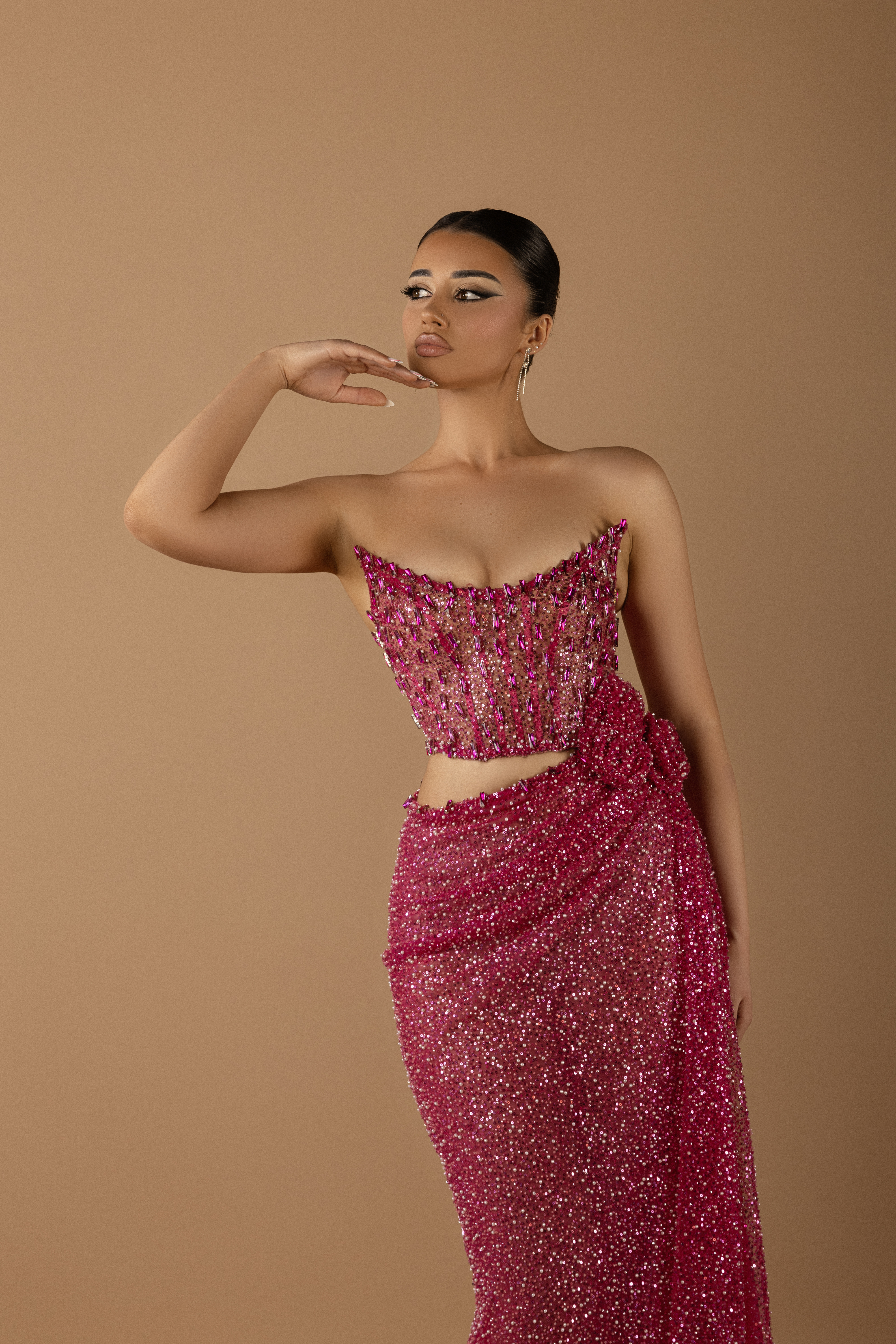 Asael Collection - Scarlet Fire Dress