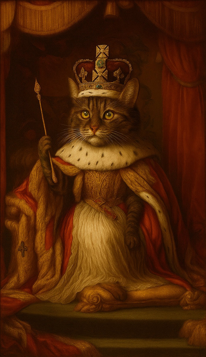 Renaissance Style Pet Portrait 
