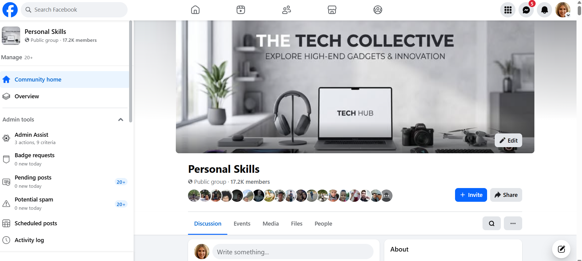 Facebook Group 17.2K (e_commerce)