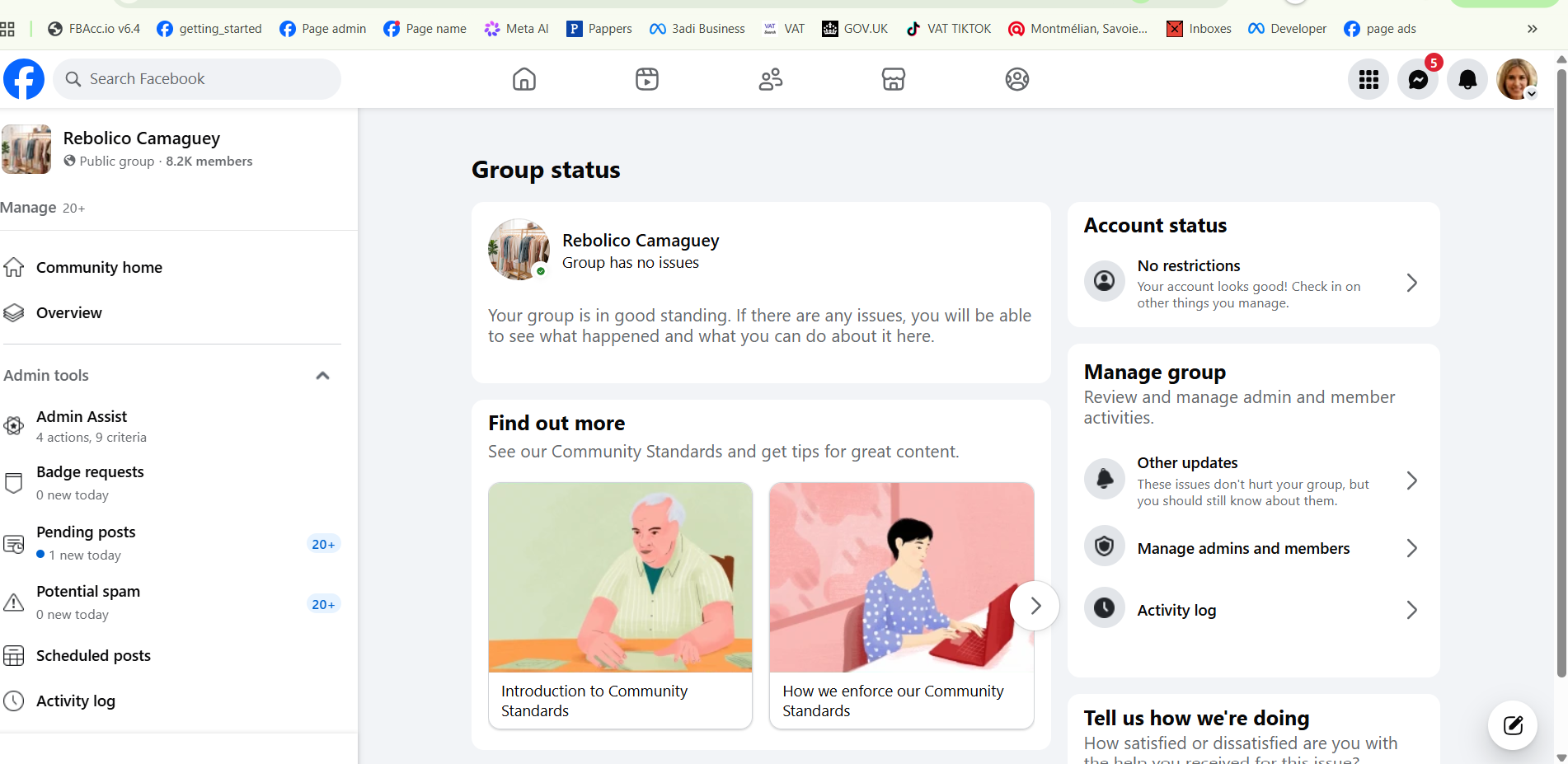 Facebook Group 8.2K (e_commerce)