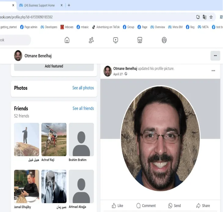 Facebook Profile For Comment