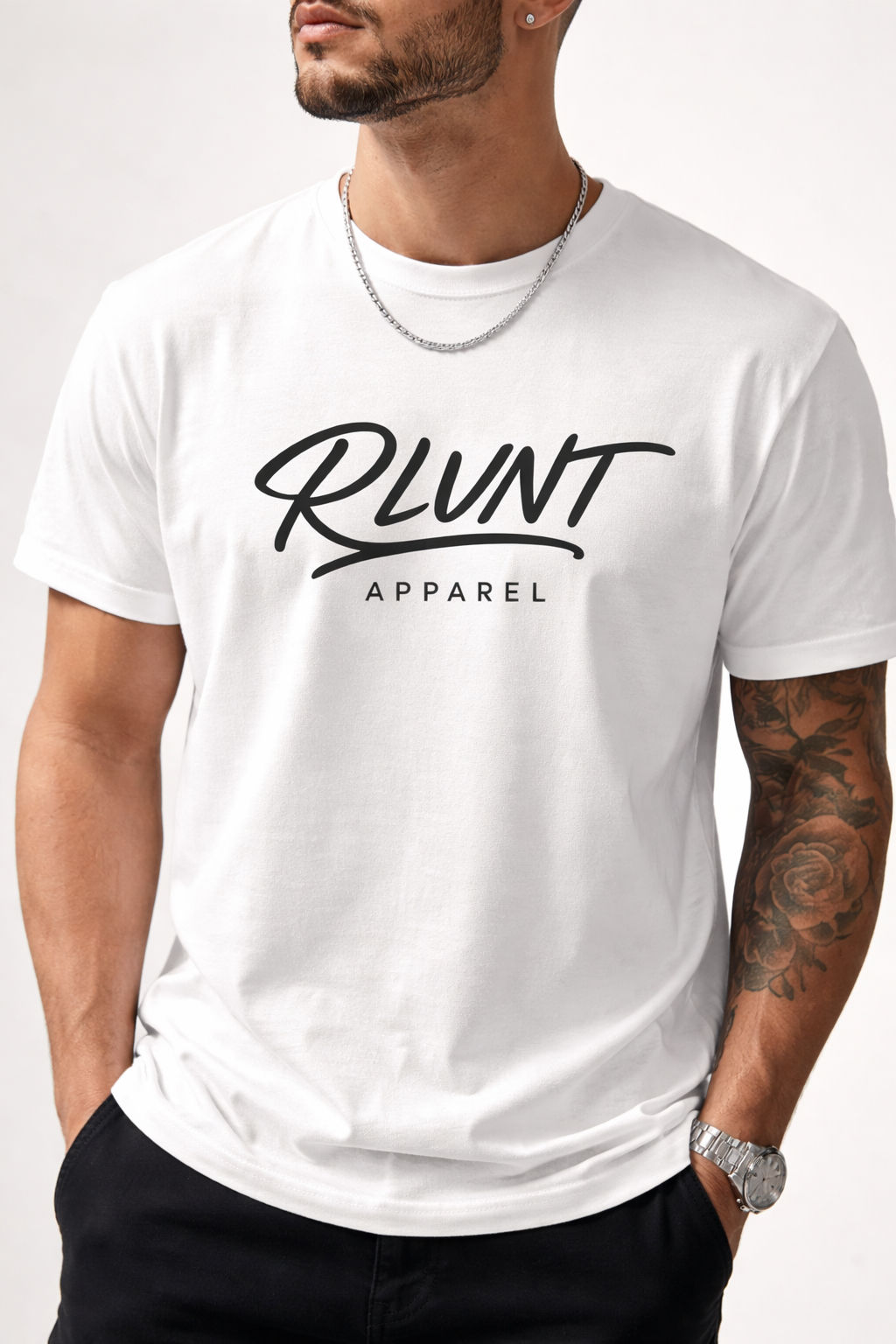RLVNT Apparel White T-Shirt