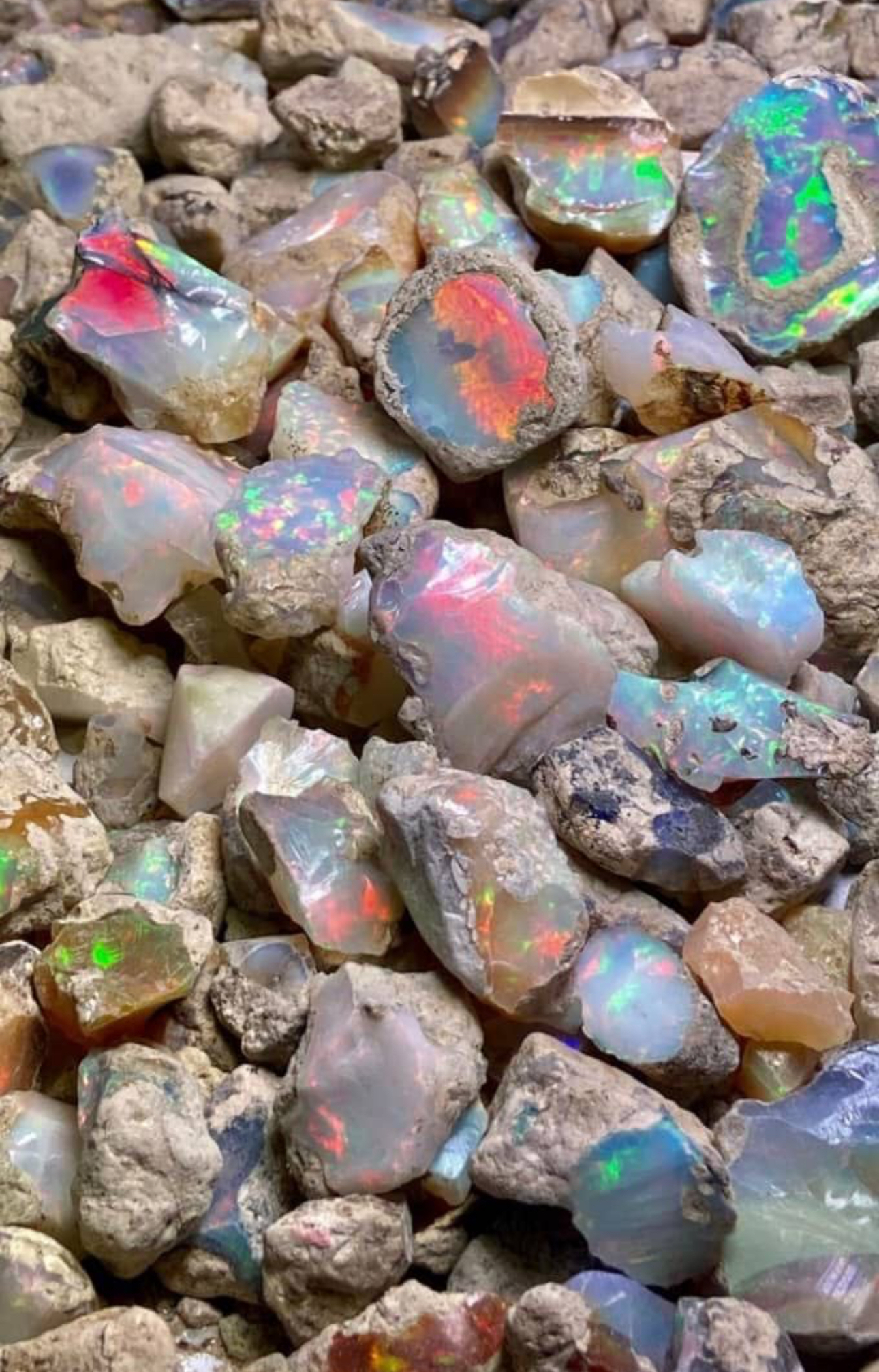 Raw Opal Stones