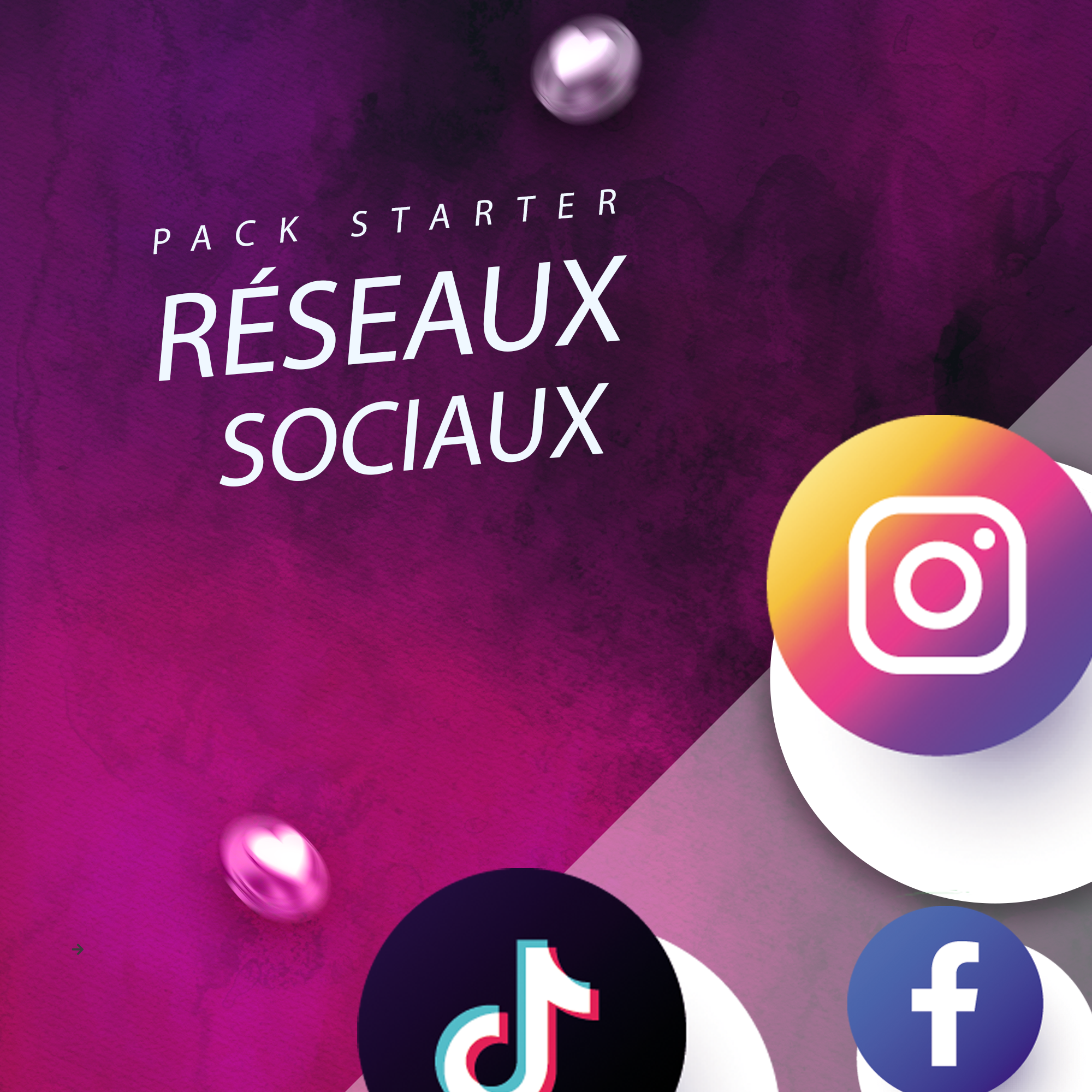 Pack Starter Réseaux Sociaux