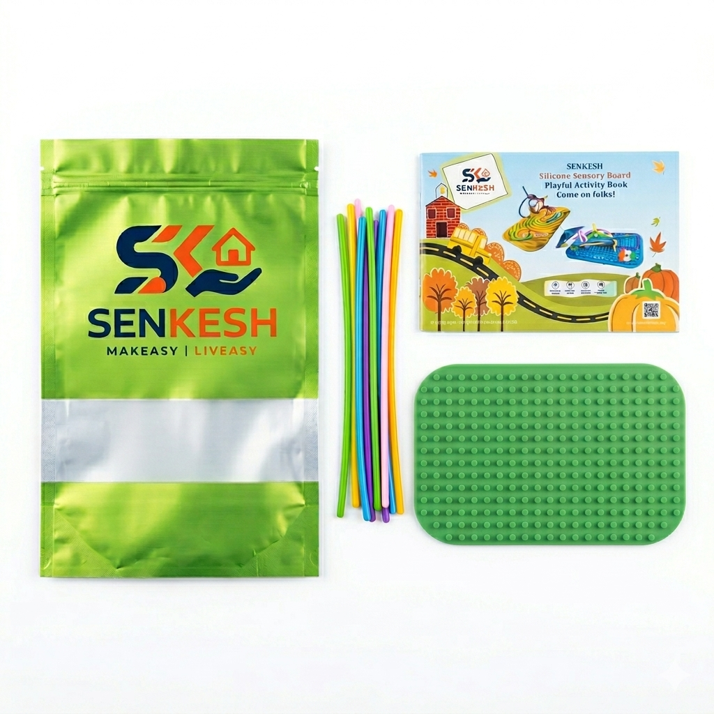 SENKESH Silicone Playmat Activity Kit
