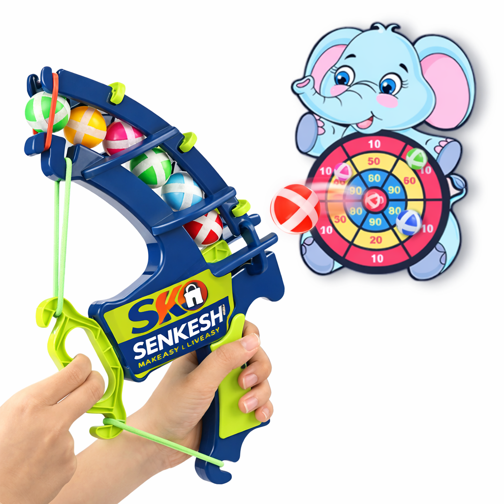 SENKESH Kids Dart Bow & Target Set