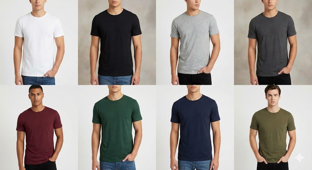 Classic Crew Neck T-Shirts