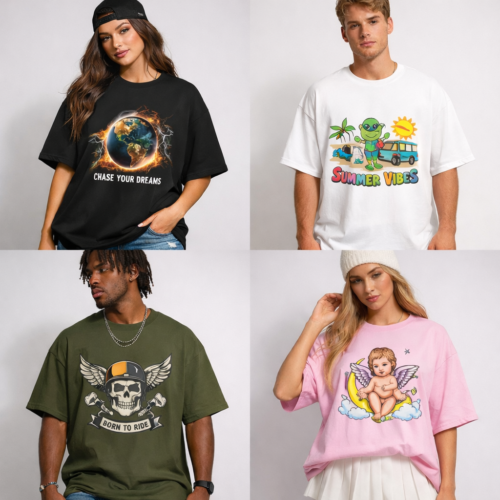 LIBRY Premium oversized T-Shirts