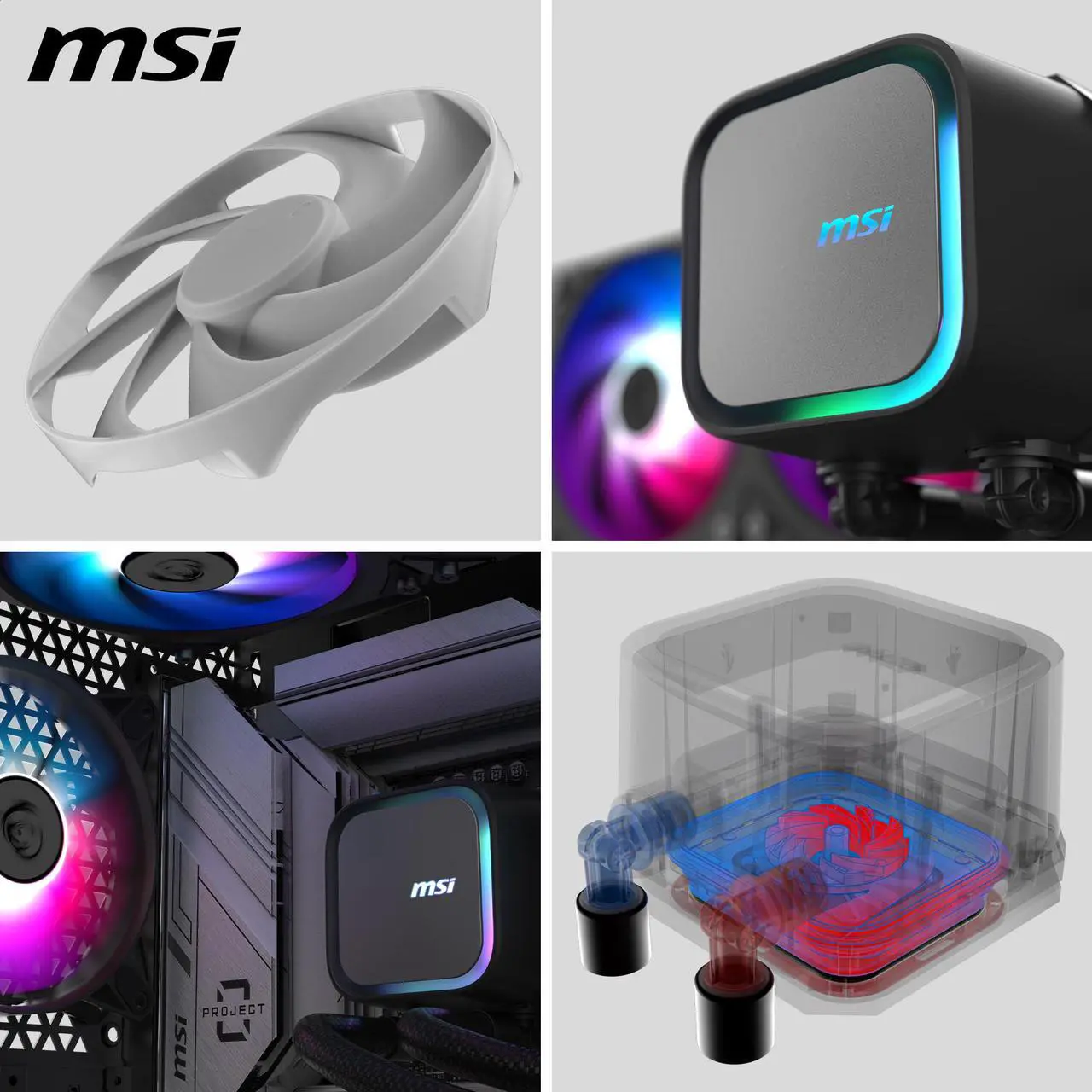 MSI RGB Liquid CPU Cooler