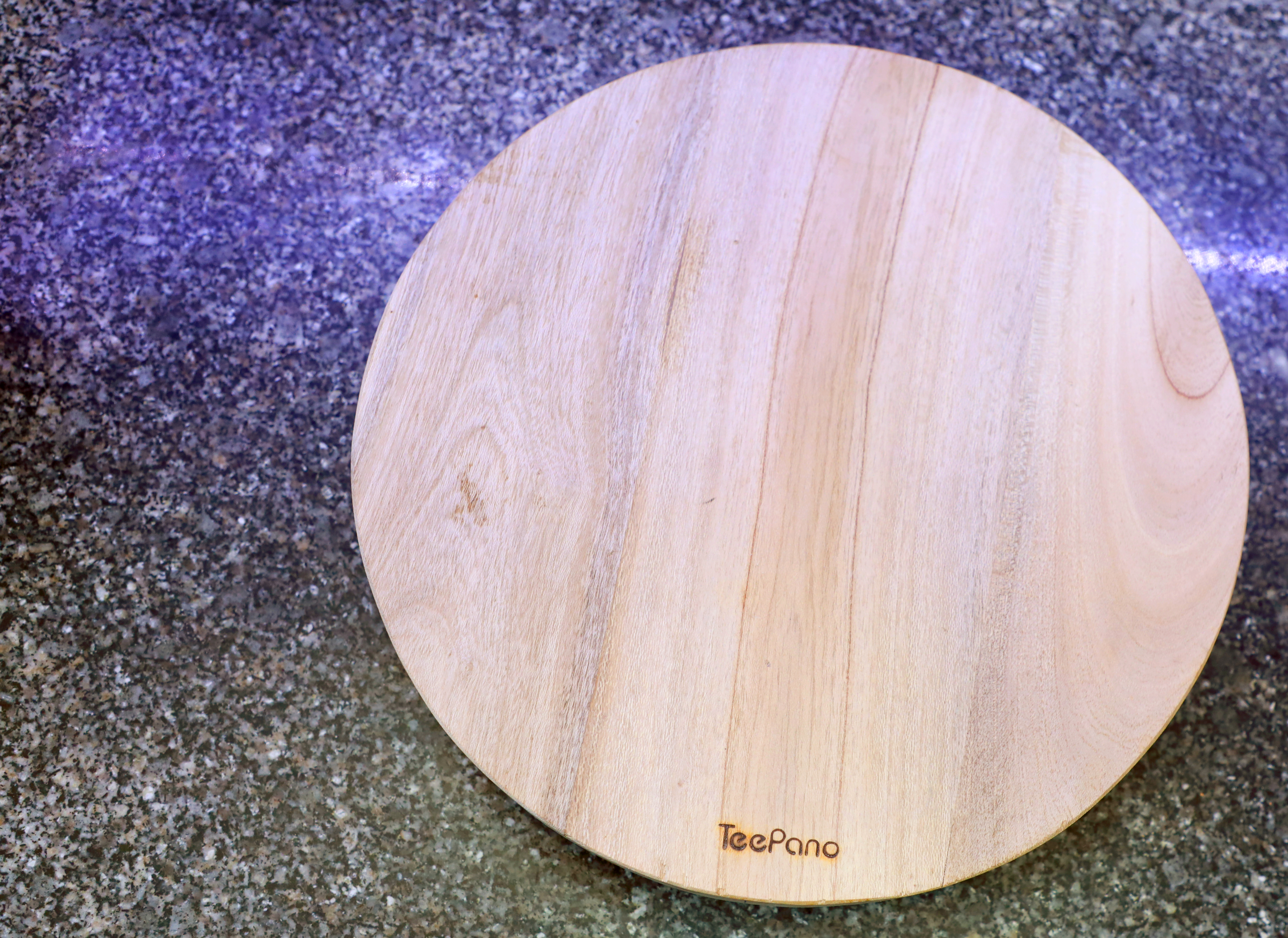 Wooden Rolling Board and Rolling Pin Set For Pizzas