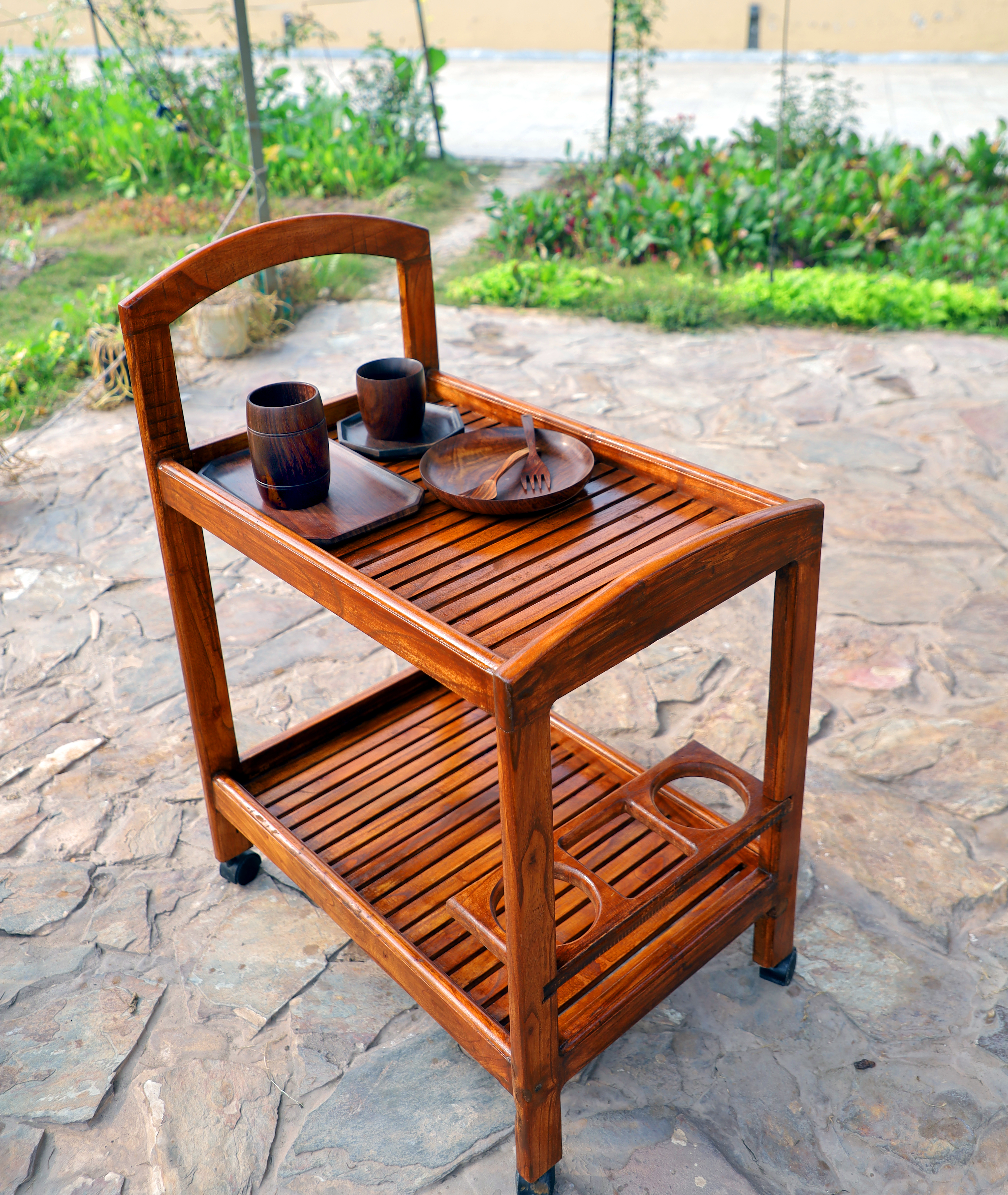 Foods Serving Trolley