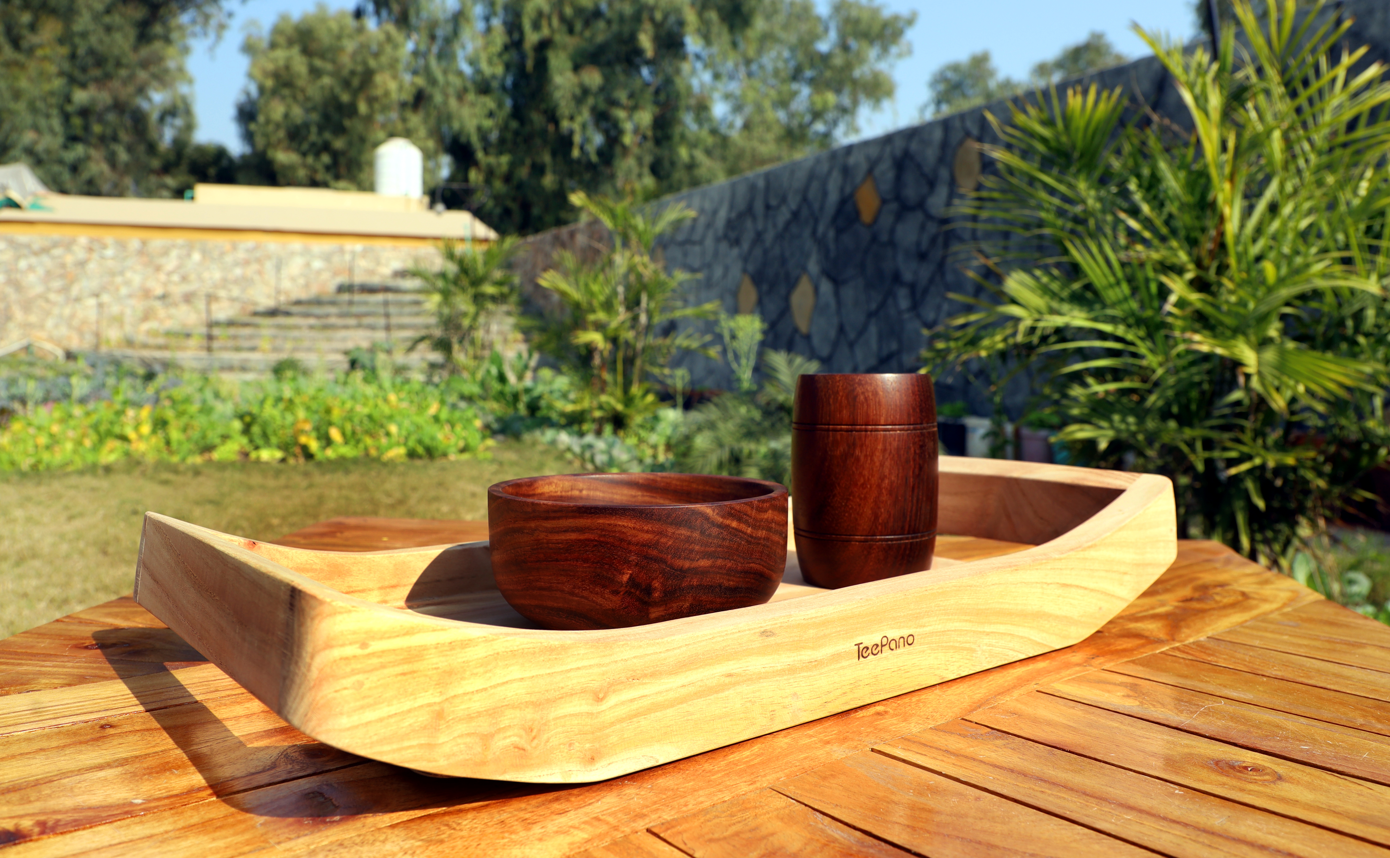 Handcrafted Wooden Tray