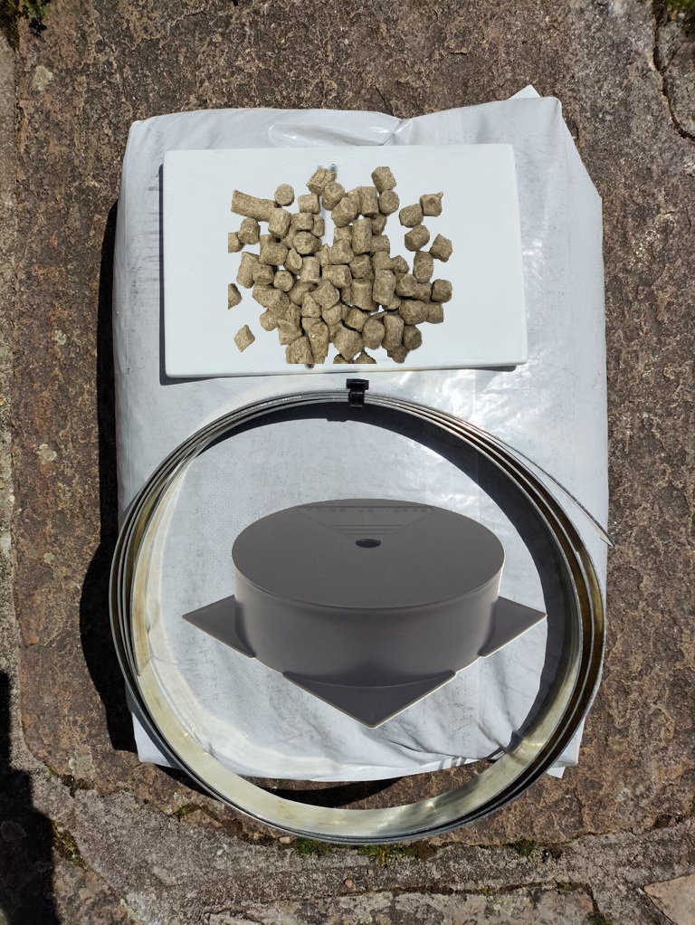 Kit APTS25 - Argile en granulés complet