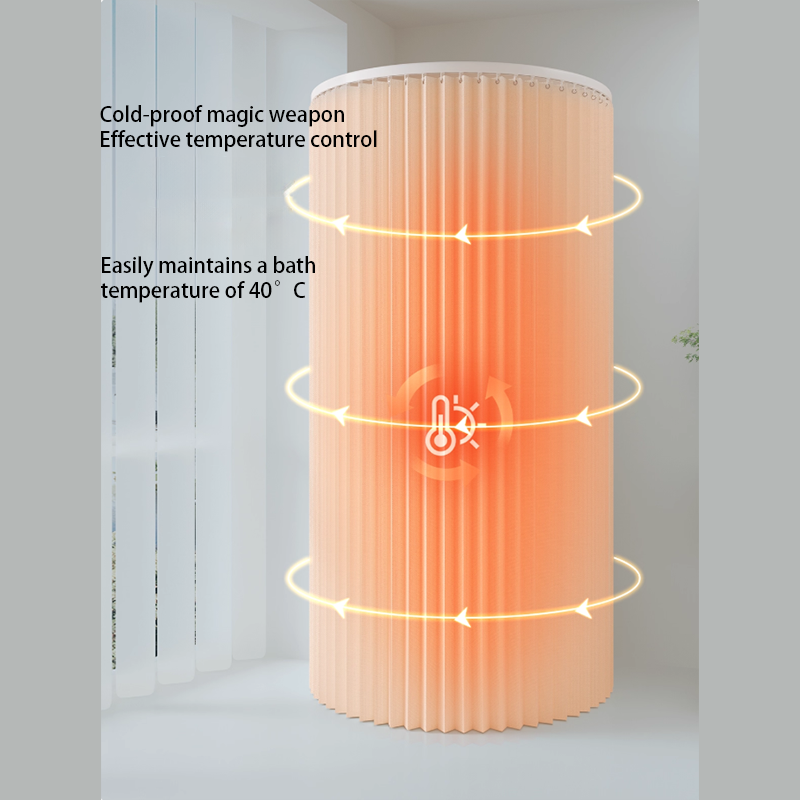 Elite Curved Magnetic Folding Shower Suite | 25mm Invisible Accordion Seal & No-Drill Installation