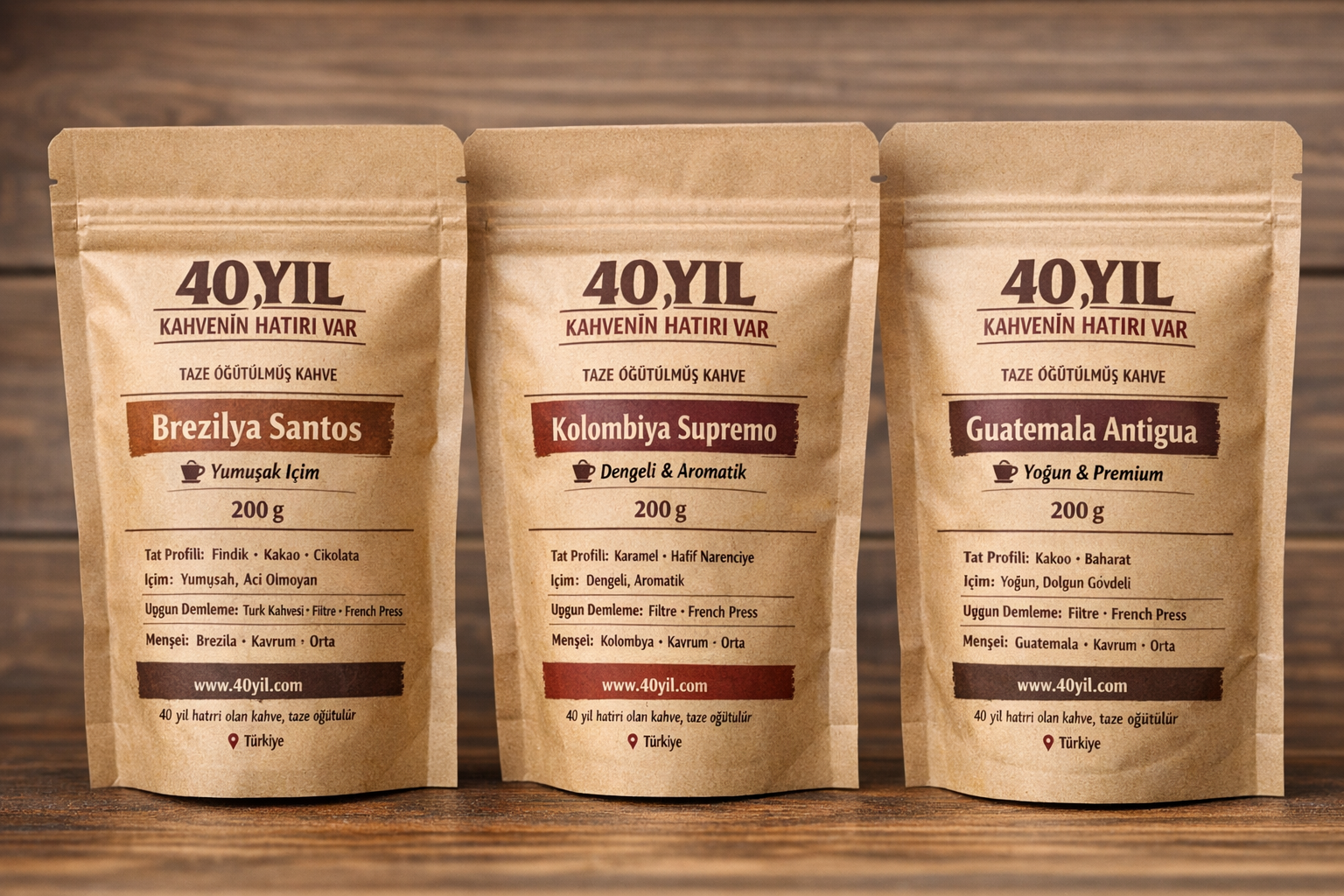 40. Yıl Kahvesi - Kolombiya Supremo