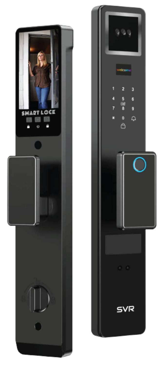 VN-6 Palm Vein + 3D Face ID Unlock Smart Lock