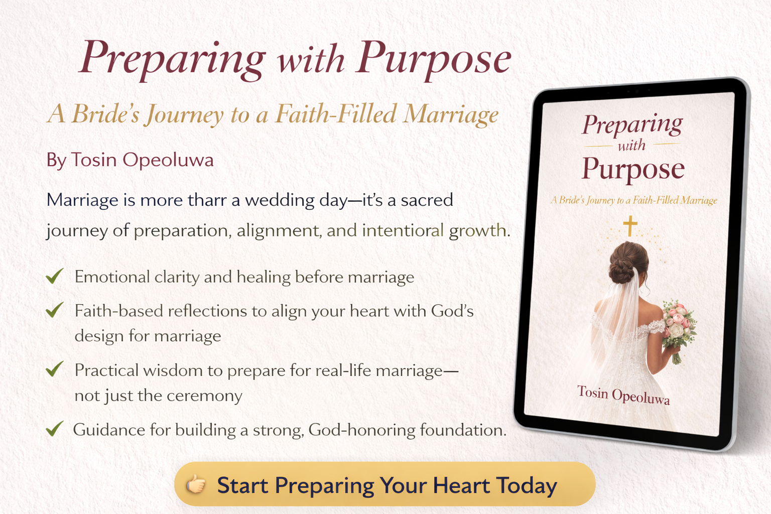 Preparing with Purpose