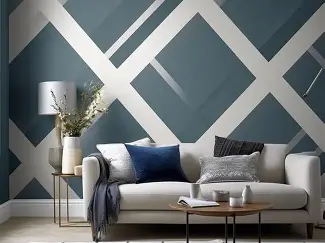 Modern Geometric Wall Mural
