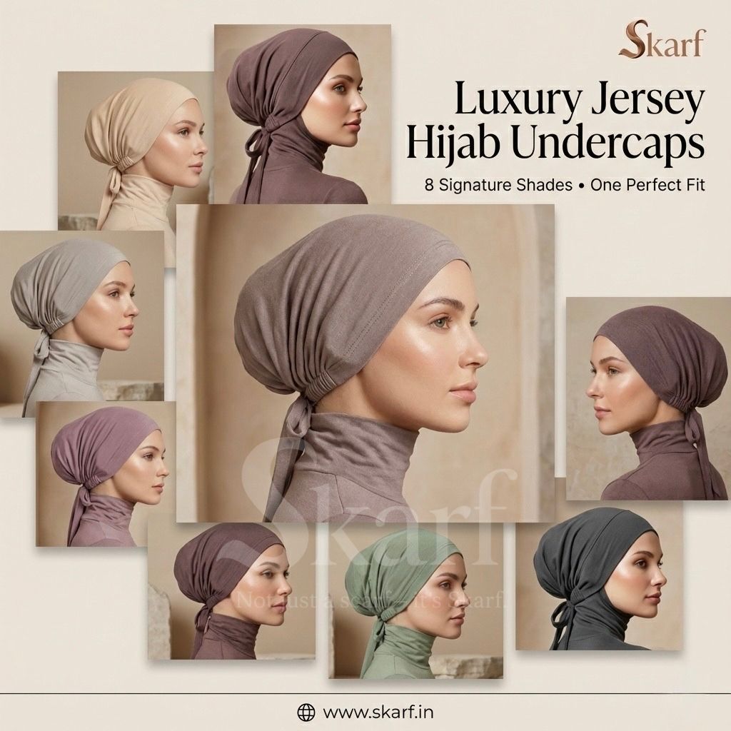 Luxury Jersey Hijab Undercap