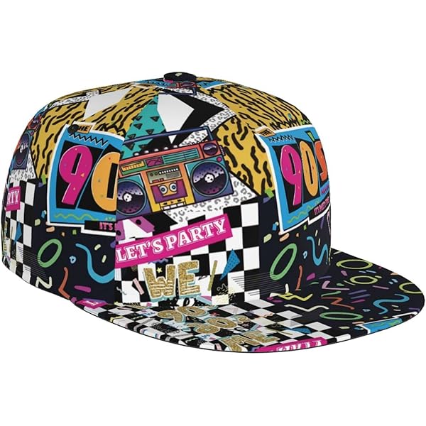 90s Party Snapback Hat
