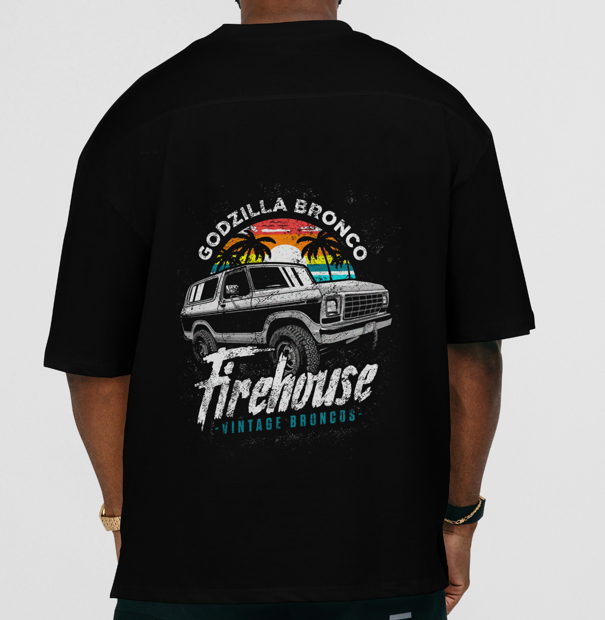 Vintage Bronco Firehouse T-Shirt